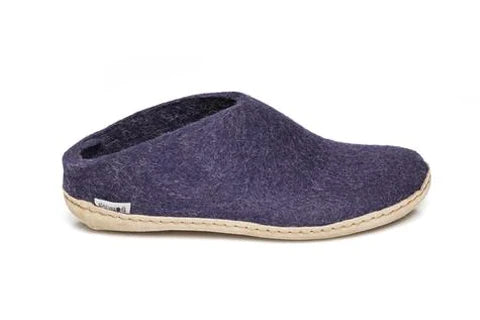 Glerups Wool Felt Slip-On Slippers for Men & Women - Comfortable Indoor/Outdoor House Shoes for Cozy Home & Office Wear