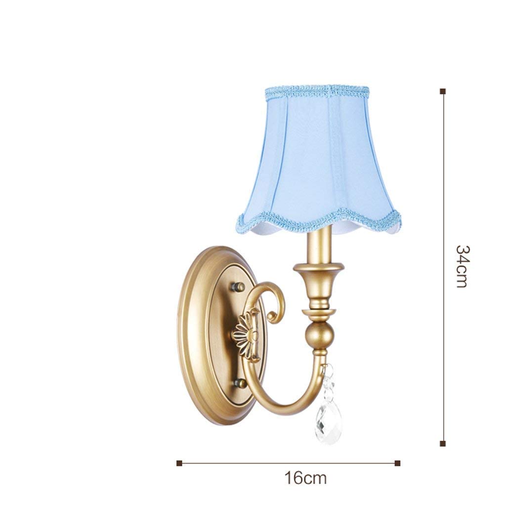 Vintage Iron Wall Lamp with E14 Socket - Bedside Lighting for Bedroom, Lounge, Restaurant & Hallway - Perfect for Staircase Illumination & Cozy Ambiance