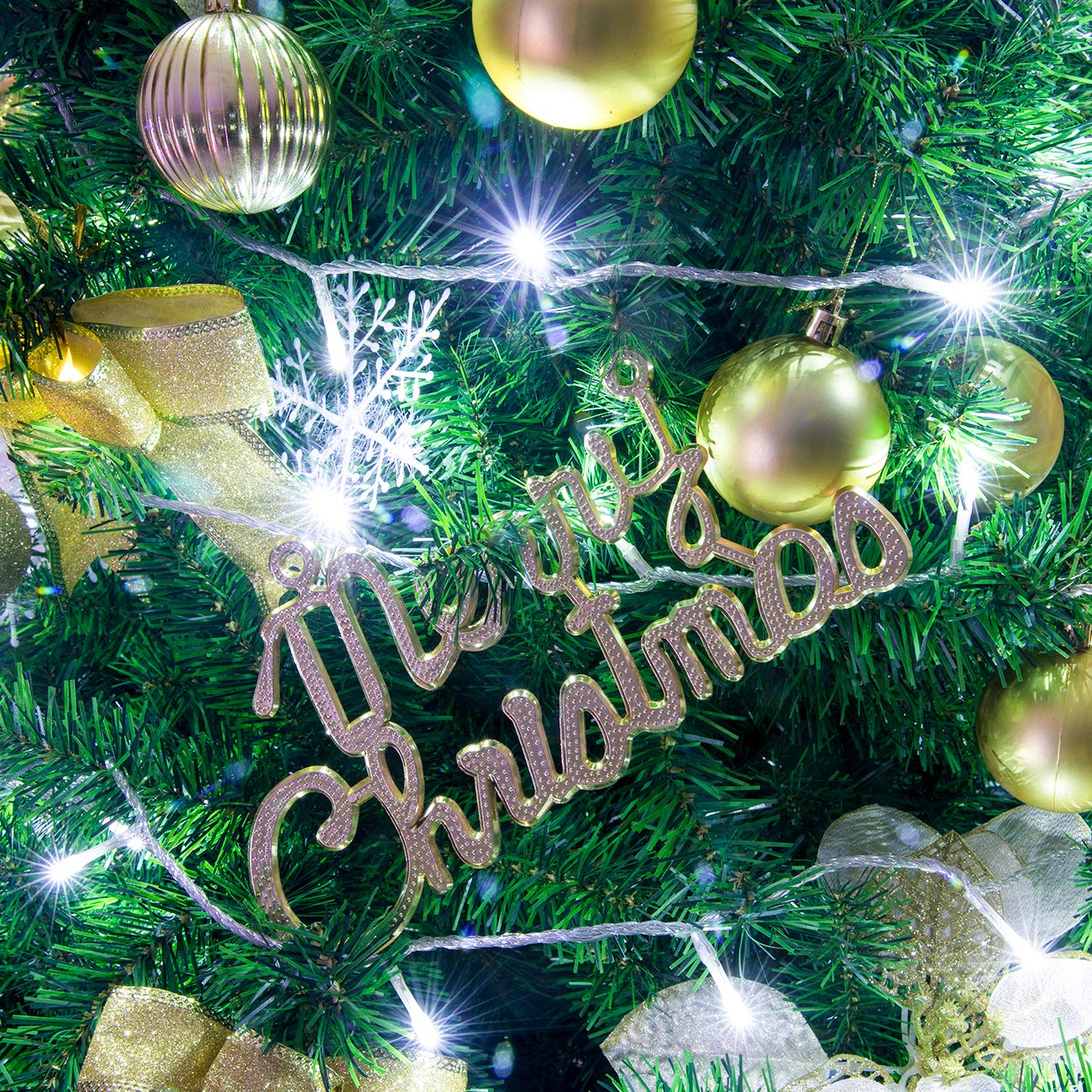 200 LED Christmas String Lights - 66FT Fairy Lights with Remote, 11 Modes & Timer, Waterproof for Indoor/Outdoor - Perfect for Wedding, Party & Christmas Decor (Warm White)