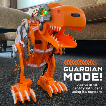 Code+Control Dinosaur Robot: REX - Interactive STEM Toy for Kids | Remote Control Dinosaur with Walking & Roaring Features | Perfect for Educational Play & Birthday Gifts