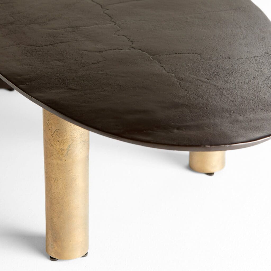 Cyan Design 11349 Draco Table - Elegant Bronze Finish for Dining Room, Living Room, or Office Decor