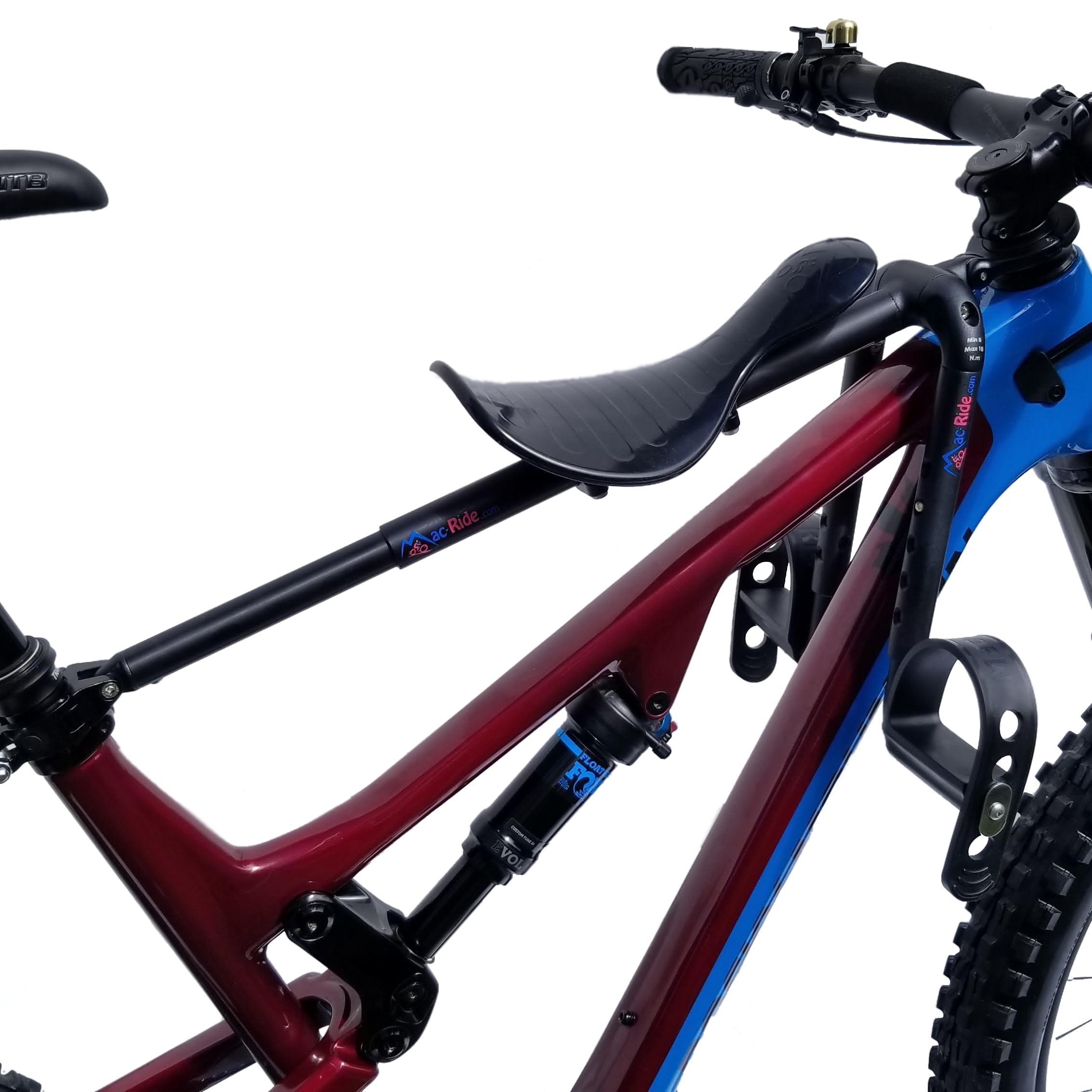 Best Child Bike Seat - Stealth Black, Comfortable & Safe Rear Mounted Bicycle Carrier for Toddlers - Perfect for Family Cycling, Commuting & Outdoor Adventures
