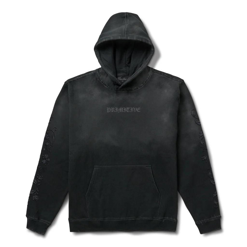 Primitive Nightfall Oversized Hoodie for Men & Women - Cozy Streetwear Pullover with Kangaroo Pocket - Perfect for Casual Wear, Gym & Outdoor Activities