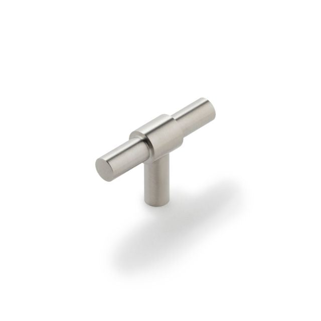 50mm Satin Stainless Steel Castella Coast T Knob - Premium Cabinet Hardware for Kitchen & Bathroom Renovation