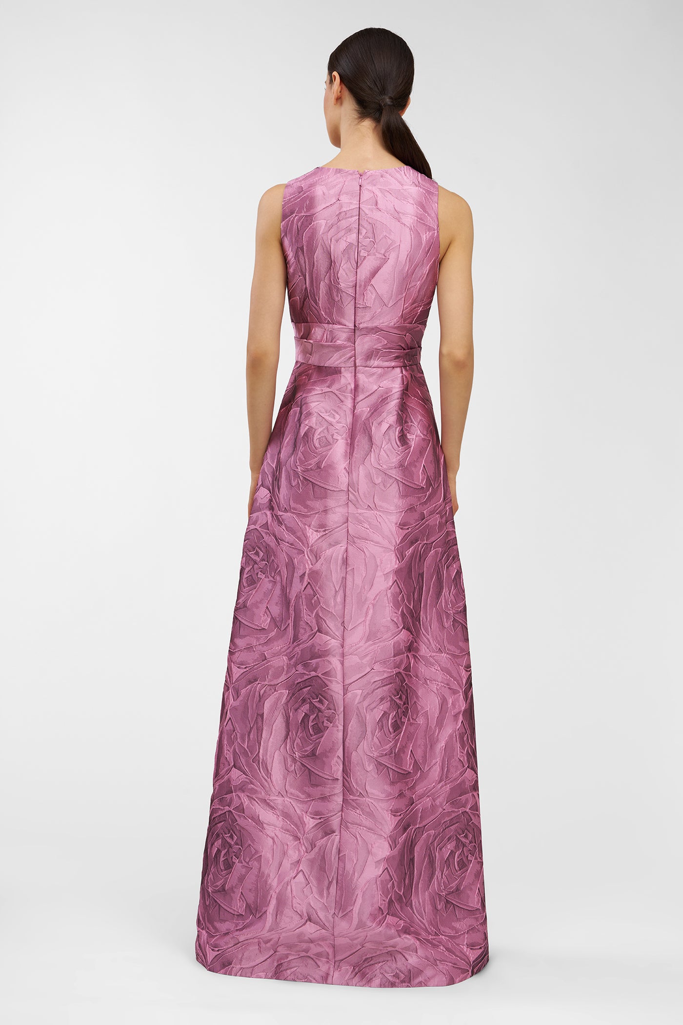 Mariah Gown In Heather Rose - Elegant Evening Dress for Prom, Wedding & Formal Events