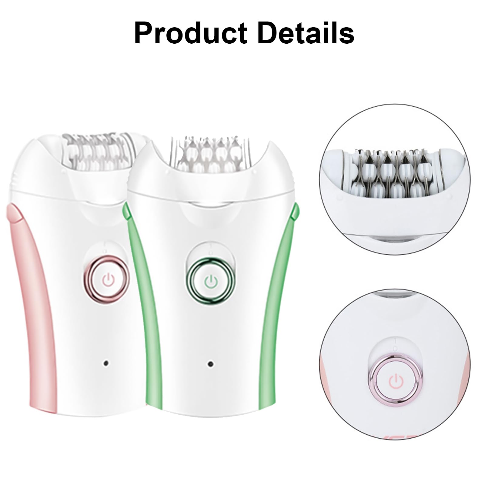 Electric Shavers for Men & Women - USB Rechargeable Hair Trimmer & Body Groomer with ABS Texture - Perfect for Travel, Gym & Home Use