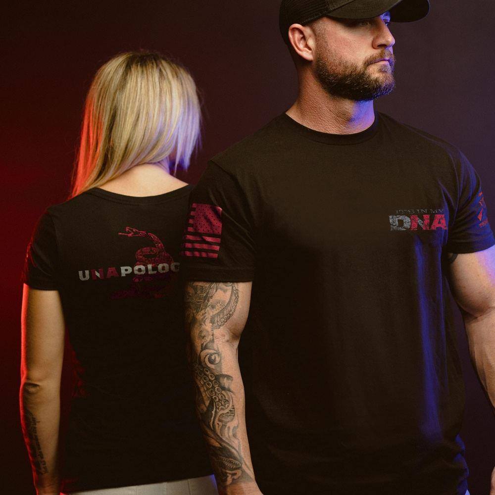 Unapologetically 2A T-Shirt - Black | Pro-Second Amendment Graphic Tee for Gun Rights Supporters | Perfect for Range Days & Political Rallies