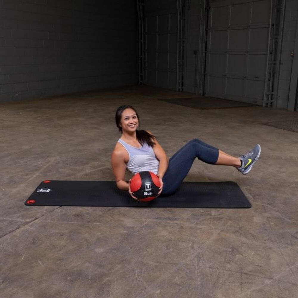 Body Solid Tools Medicine Balls BSTMB - Premium Weighted Exercise Balls for Strength Training, CrossFit, Yoga & Home Gym Workouts - Perfect for Fitness Enthusiasts & Athletes