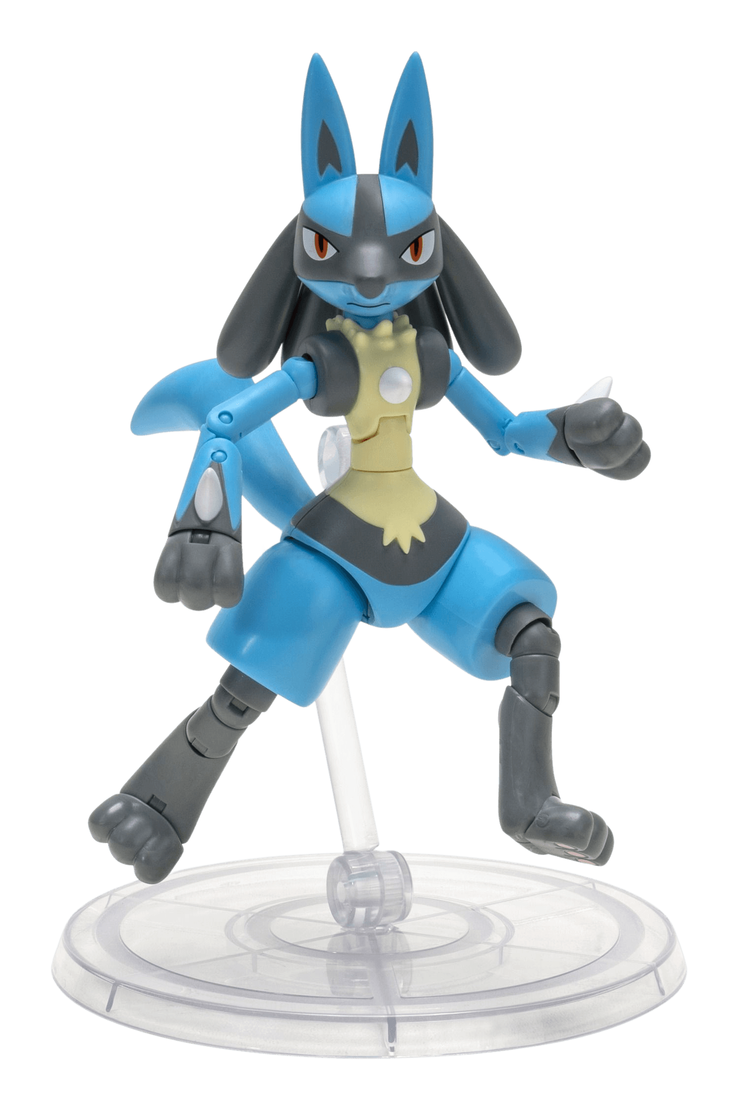 Jazwares Pokemon Select Lucario Action Figure (6 Inch) - Collectible Toy for Kids, Fans & Gift Ideas | Perfect for Play, Display & Pokemon Battles
