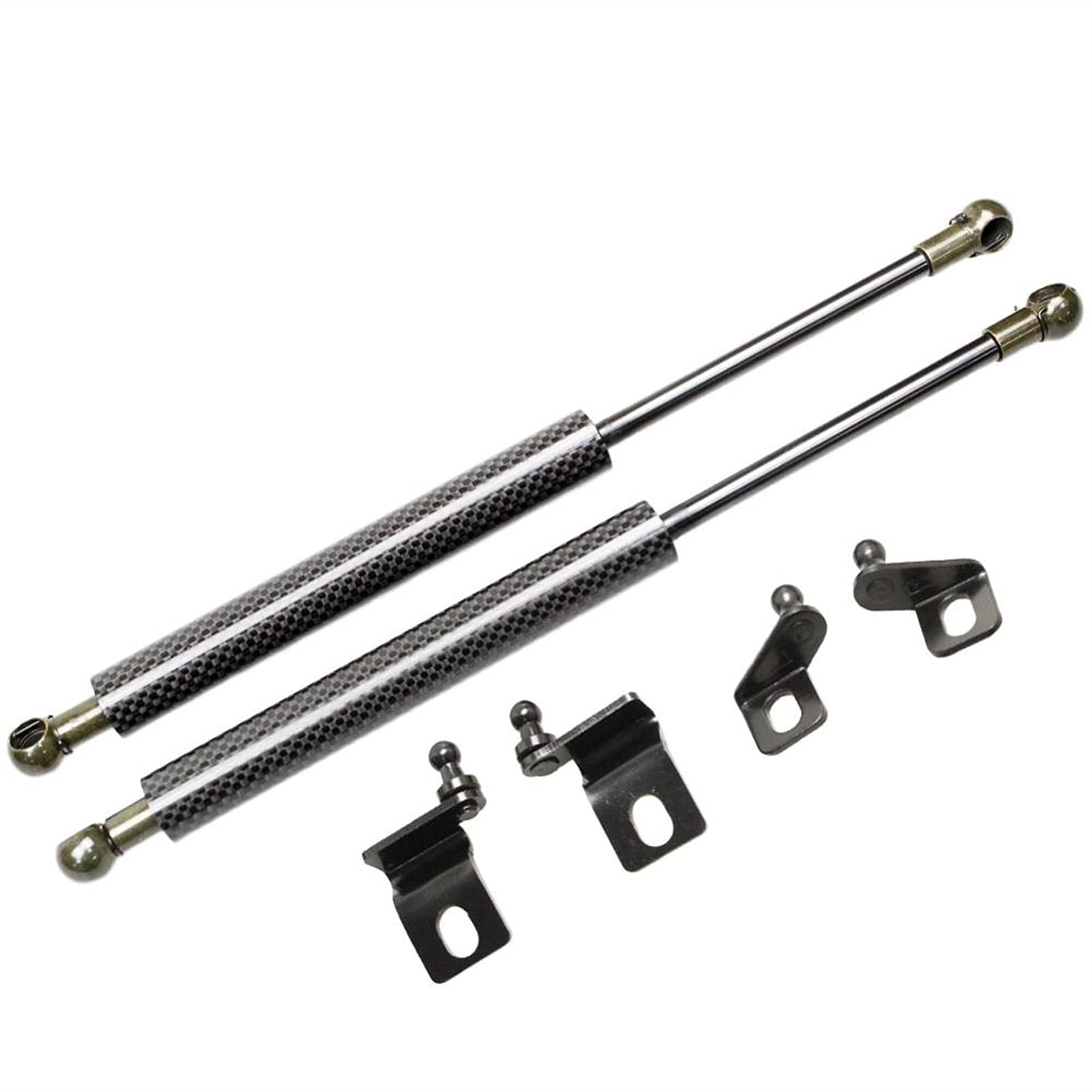 Mitsubishi Lancer 1991 Hood Gas Struts - MSJL Black Gas Lift Support Shocks for Front Bonnet | Durable Replacement Parts for Easy Hood Opening & Car Maintenance