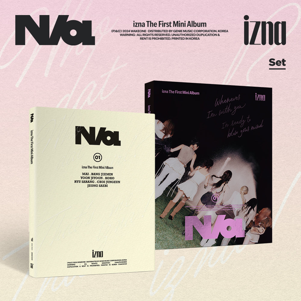 IZNA 1ST MINI ALBUM 'N/A' - K-Pop Collectible CD with Photobook & Poster - Perfect for K-Pop Fans, Music Collectors and Gift Giving