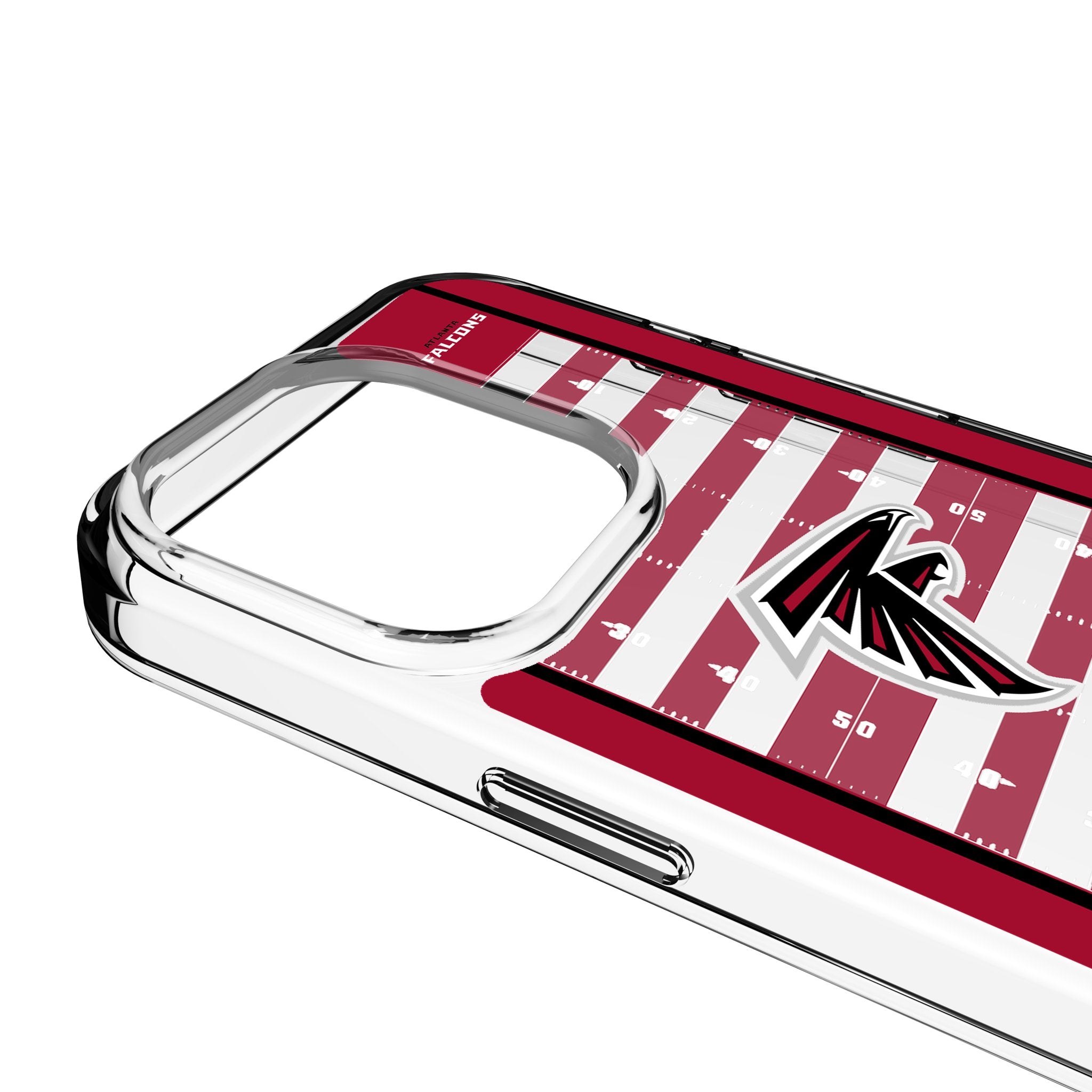 Atlanta Falcons Clear Shockproof Phone Case for Apple iPhone - Durable Protection for Football Games & Daily Use