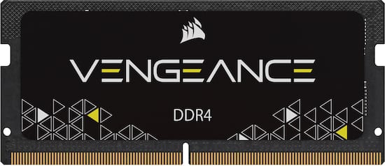 CORSAIR VENGEANCE 32GB DDR4 3200MHz SODIMM Laptop Memory (1x32GB) - High Performance RAM for Gaming, Video Editing & Multitasking - Compatible with Most Laptops & Ultrabooks