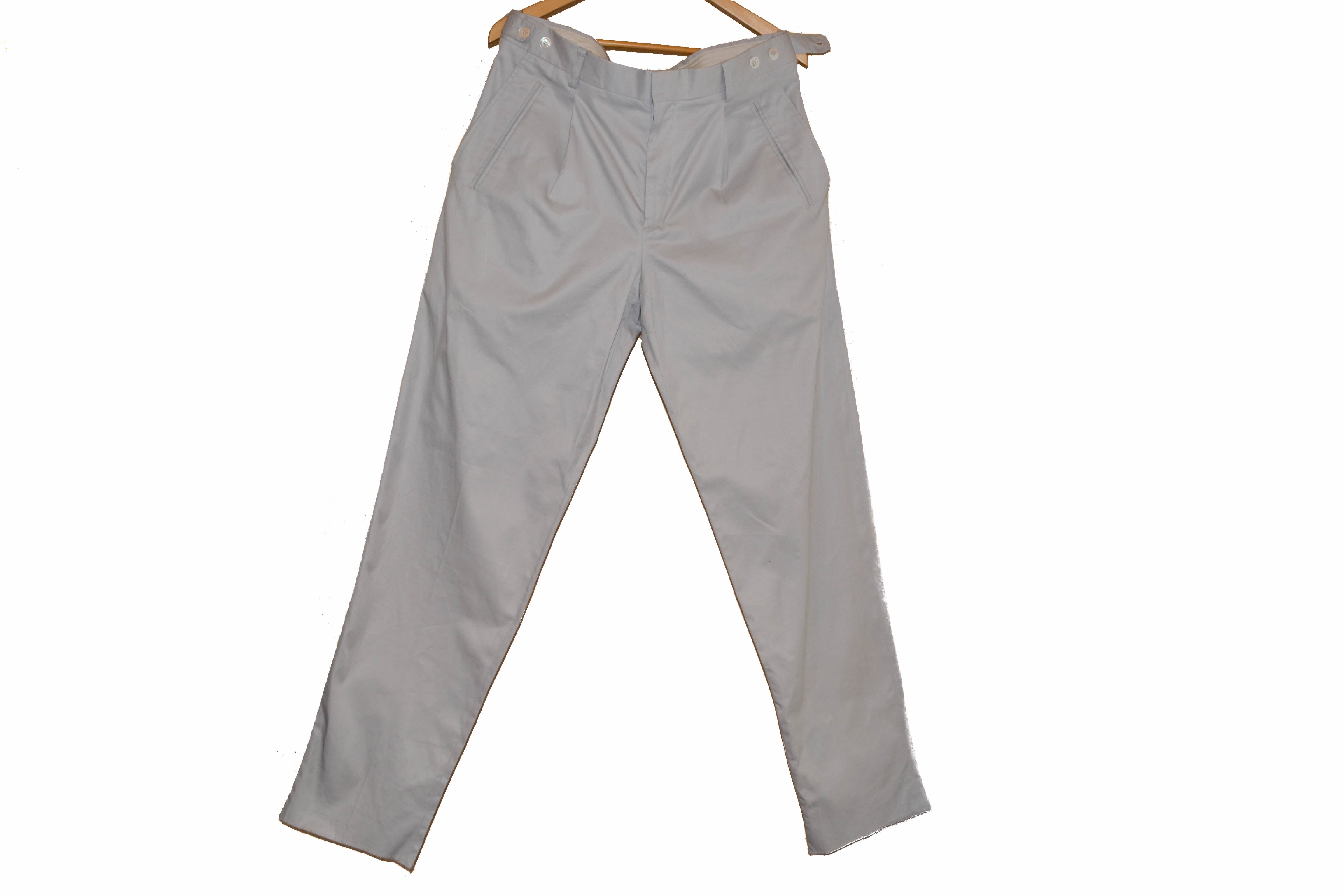 Authentic Louis Vuitton Grey Men's Dress Pants Size 50 US - Luxury Formal Trousers for Business, Office & Special Occasions