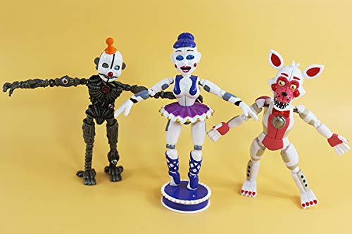 LUNK 5-Piece Five Nights at Freddy's Action Figure Set - 5.5