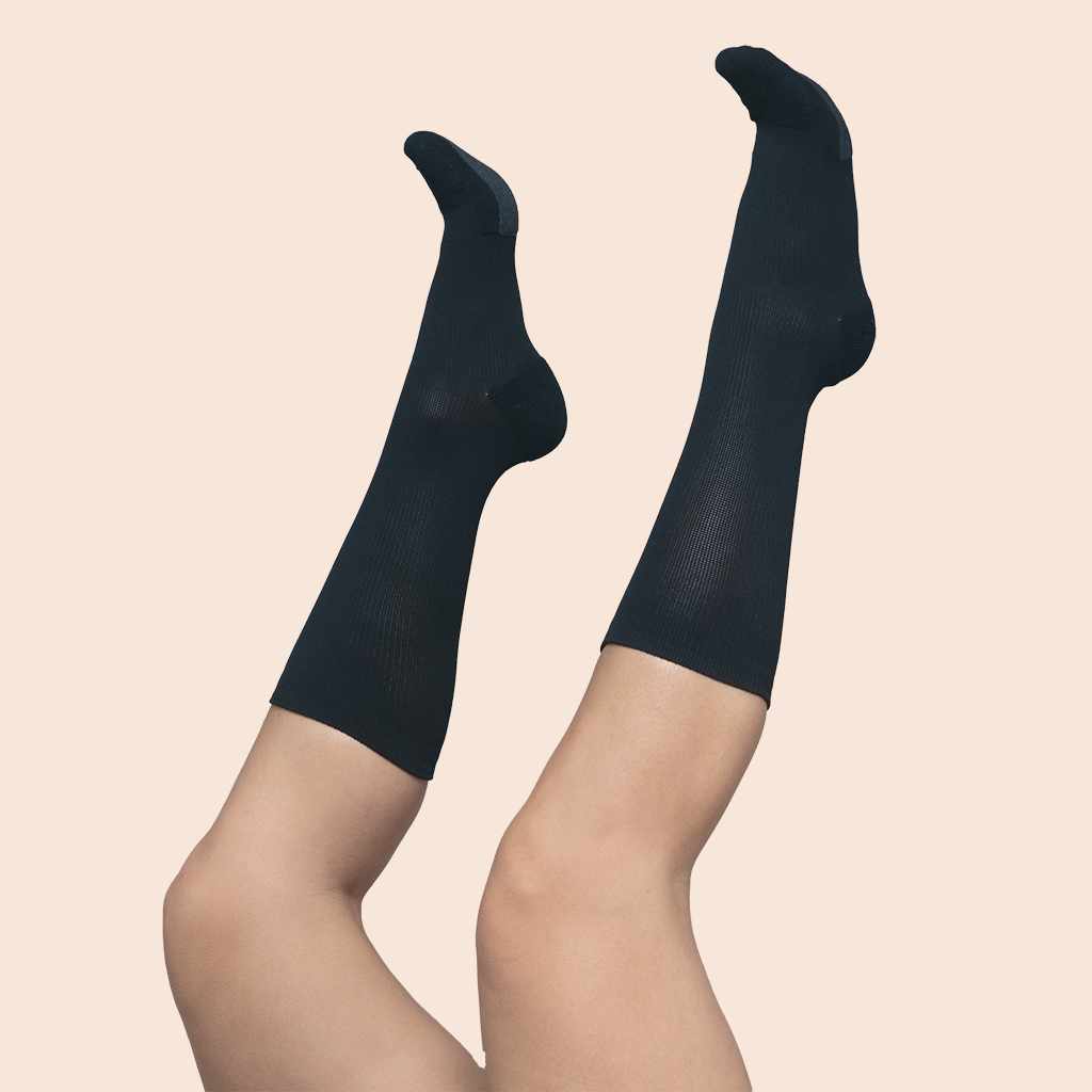 Apolla Shock Absorbing Socks - Best Compression Socks for Running, Hiking & Workouts - Reduce Foot Fatigue & Improve Performance (Ideal for Athletes & Active Lifestyles)