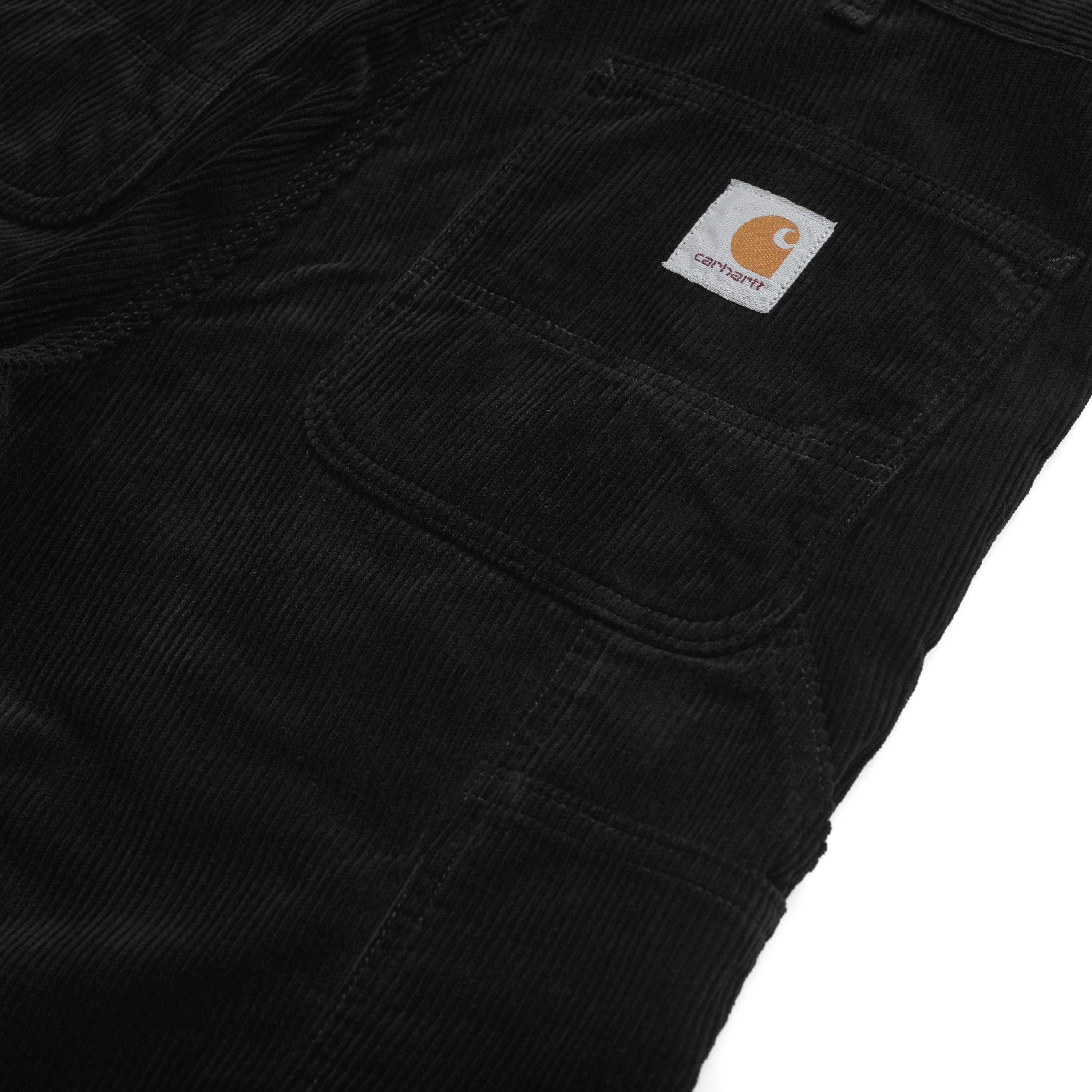 Men's Corduroy Single Knee Pants in Black - Comfortable & Stylish Casual Trousers for Work, Outdoor Activities & Everyday Wear