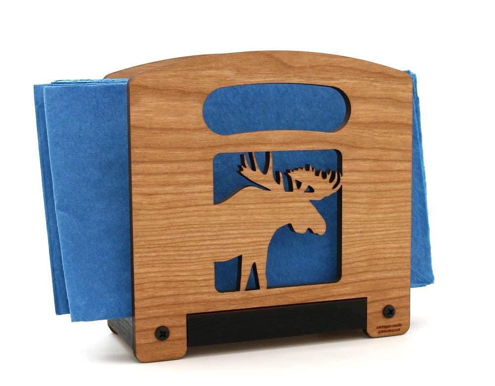 Premium Wooden Napkin Holder - Elegant Kitchen Napkin Organizer for Dining Table, Restaurant, and Home Decor | Durable & Stylish Storage Solution