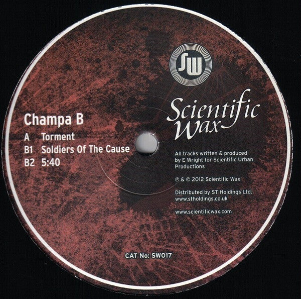 Champa B - Torment / Soldiers Of The Cause (5:40) 12