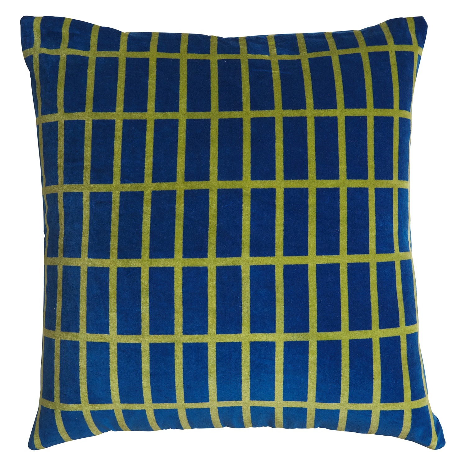 Luxury Remi Velvet Cushion - Soft & Plush Decorative Throw Pillow for Sofa, Bed, or Chair - Perfect for Living Room, Bedroom, or Office Decor - Capri Blue