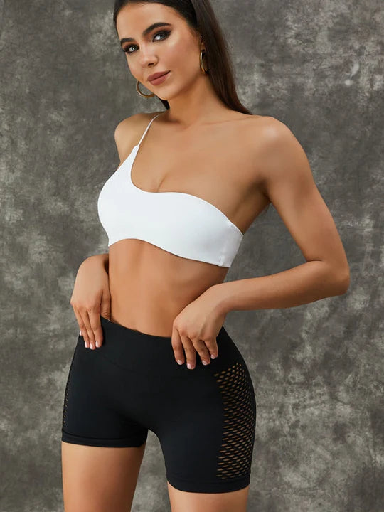 ZASUWA Women's Slim Fit Adjustable Strap Yoga Sports Bra - Perfect for Yoga, Pilates, Gym & Everyday Wear