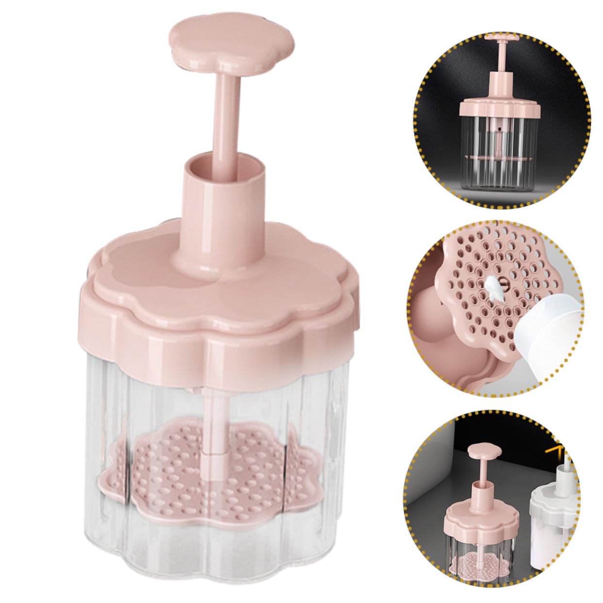 Travel Size Facial Bubble Maker & Face Wash Frother - Portable Skincare Tool for Women | Perfect for Travel, Gym & Daily Cleansing Routine