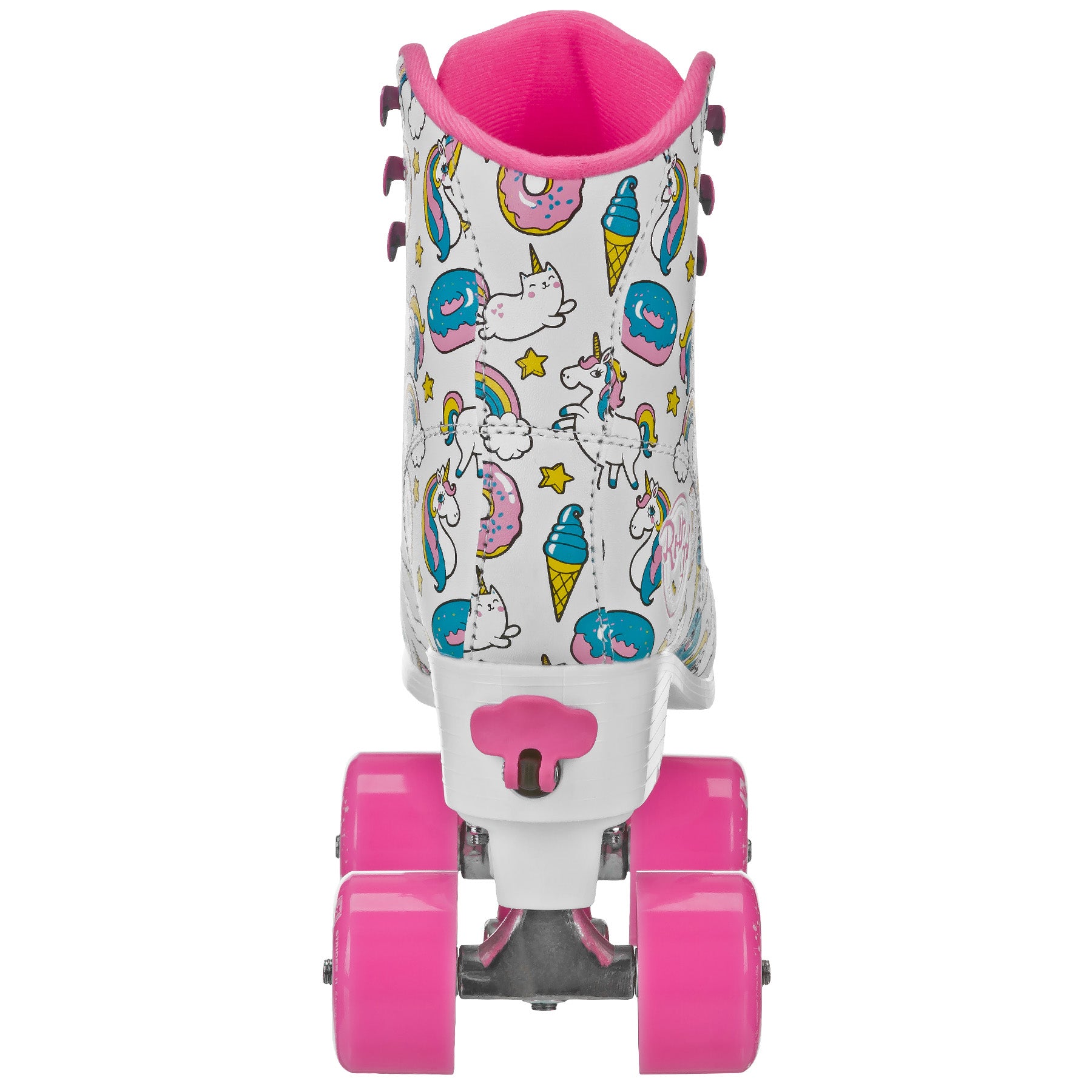 Rollr GRL Ella Girls Roller Skates - Adjustable Quad Roller Skates for Kids & Teens - Perfect for Indoor & Outdoor Skating, Rinks, Parks & Birthday Parties