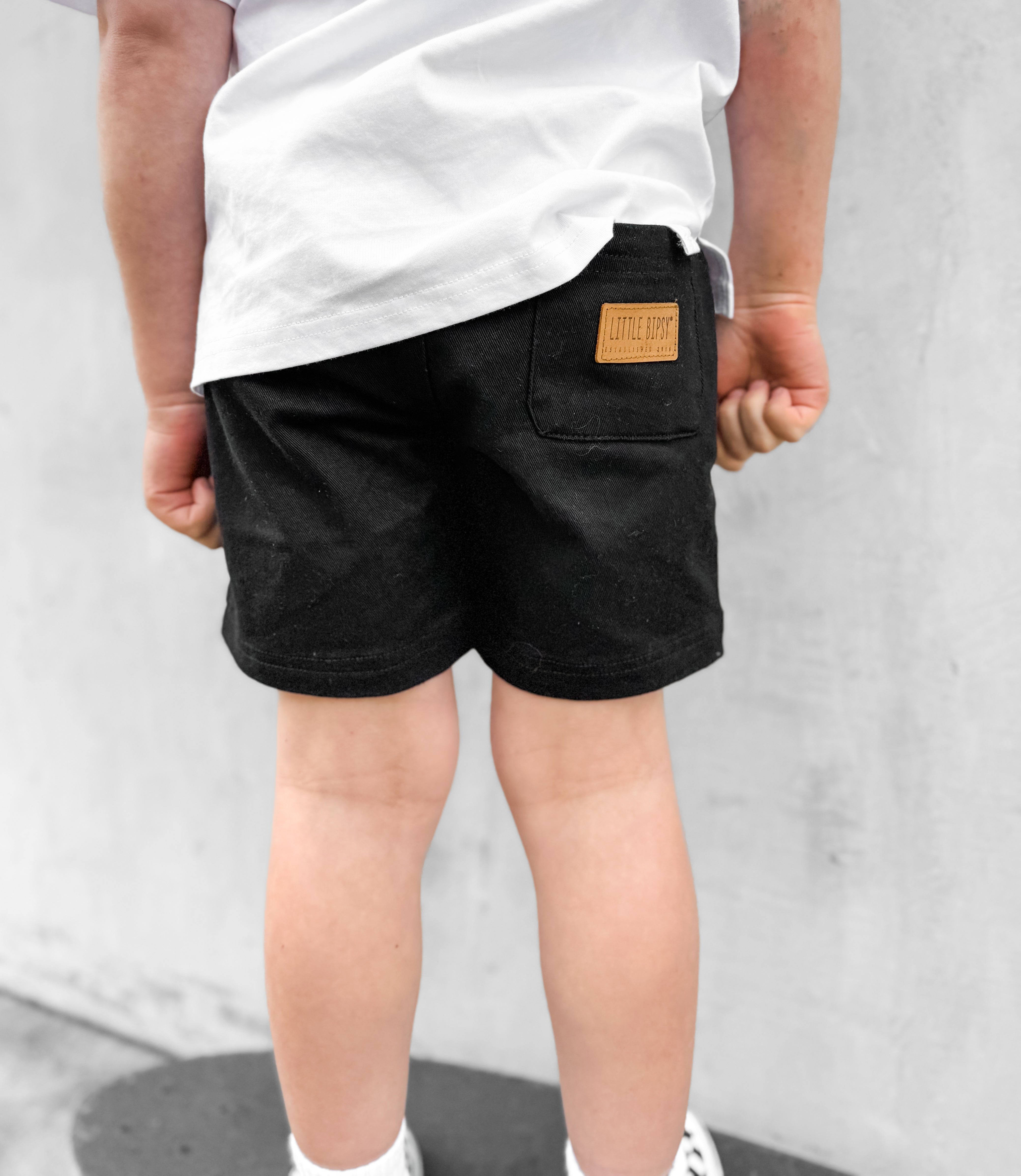 Premium Cotton Twill Shorts for Men - Comfortable Black Casual Shorts | Perfect for Summer, Gym, and Outdoor Activities