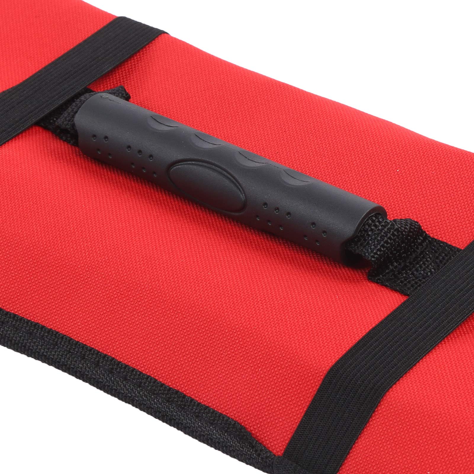 **Liyeeo Heavy-Duty Reel Rolling Tool Bag - Durable Multifunctional Tool Tote Organizer for Cars, Trucks & Garages - Portable Roll-Up Design for Easy Storage & Transport (Red) - Perfect for Mechanics, DIY Enthusiasts & On-the-Go Repairs**