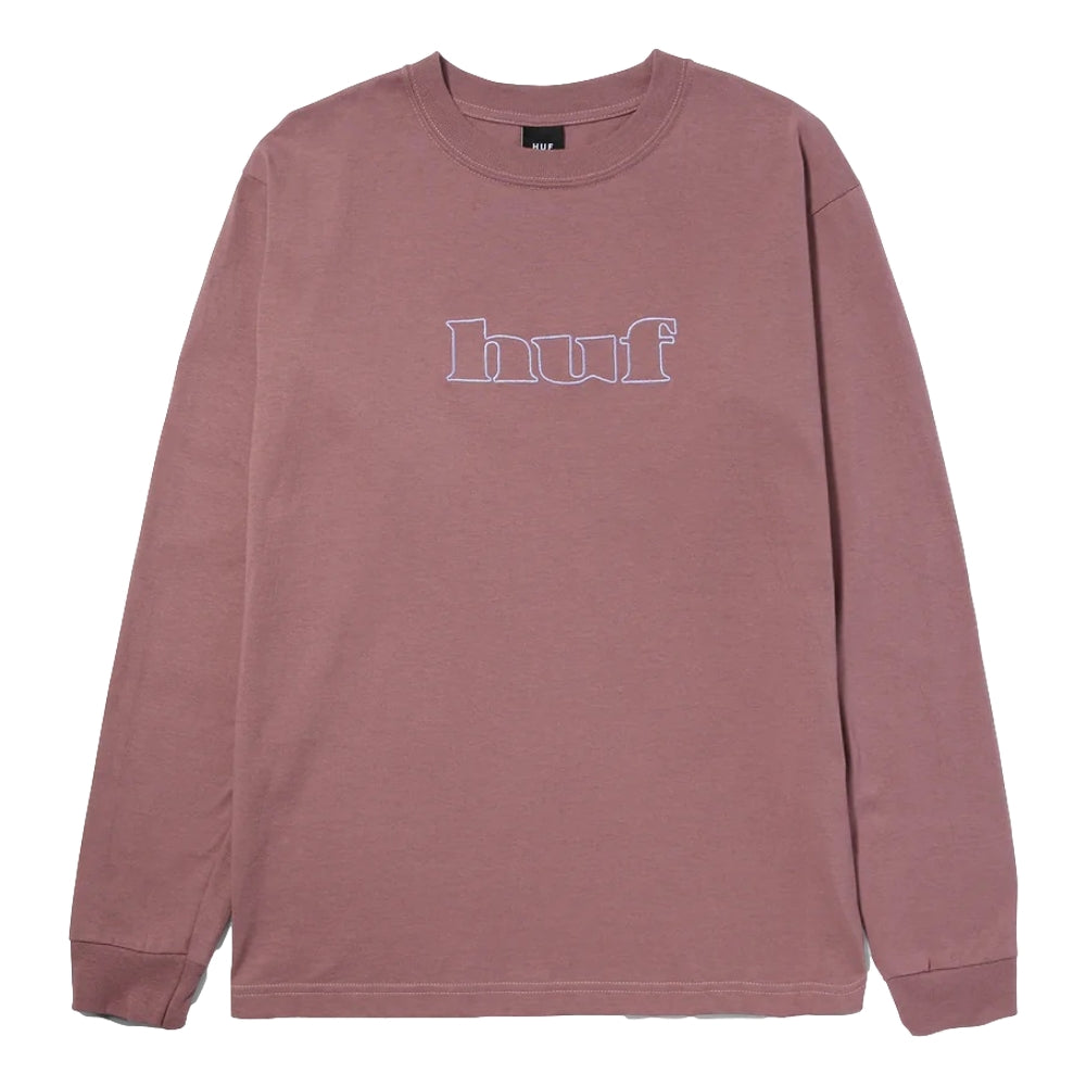 HUF Certificate Long Sleeve T-Shirt Pink - Streetwear Fashion for Men & Women | Casual Wear, Skateboarding, Urban Style