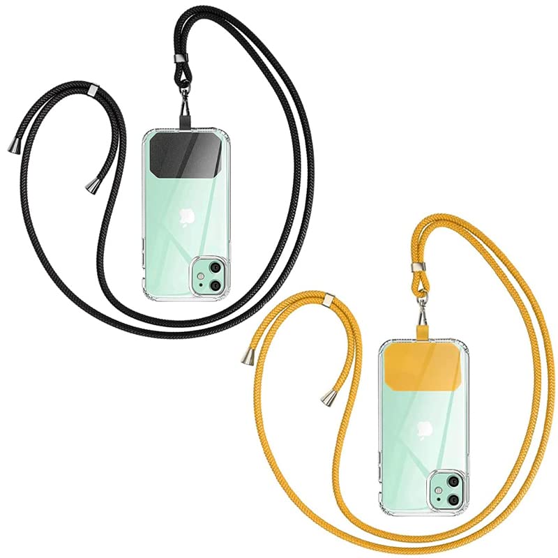 Universal Phone Lanyard with Adjustable Neck Strap - for Smartphones & Cases - Office, Travel, Gym Use