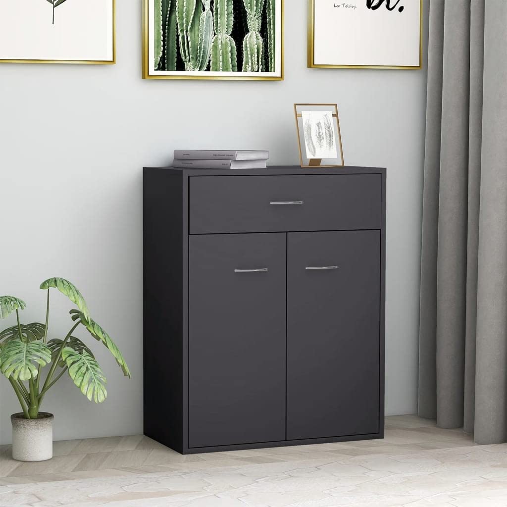 Gray Storage Cabinet - 23.6