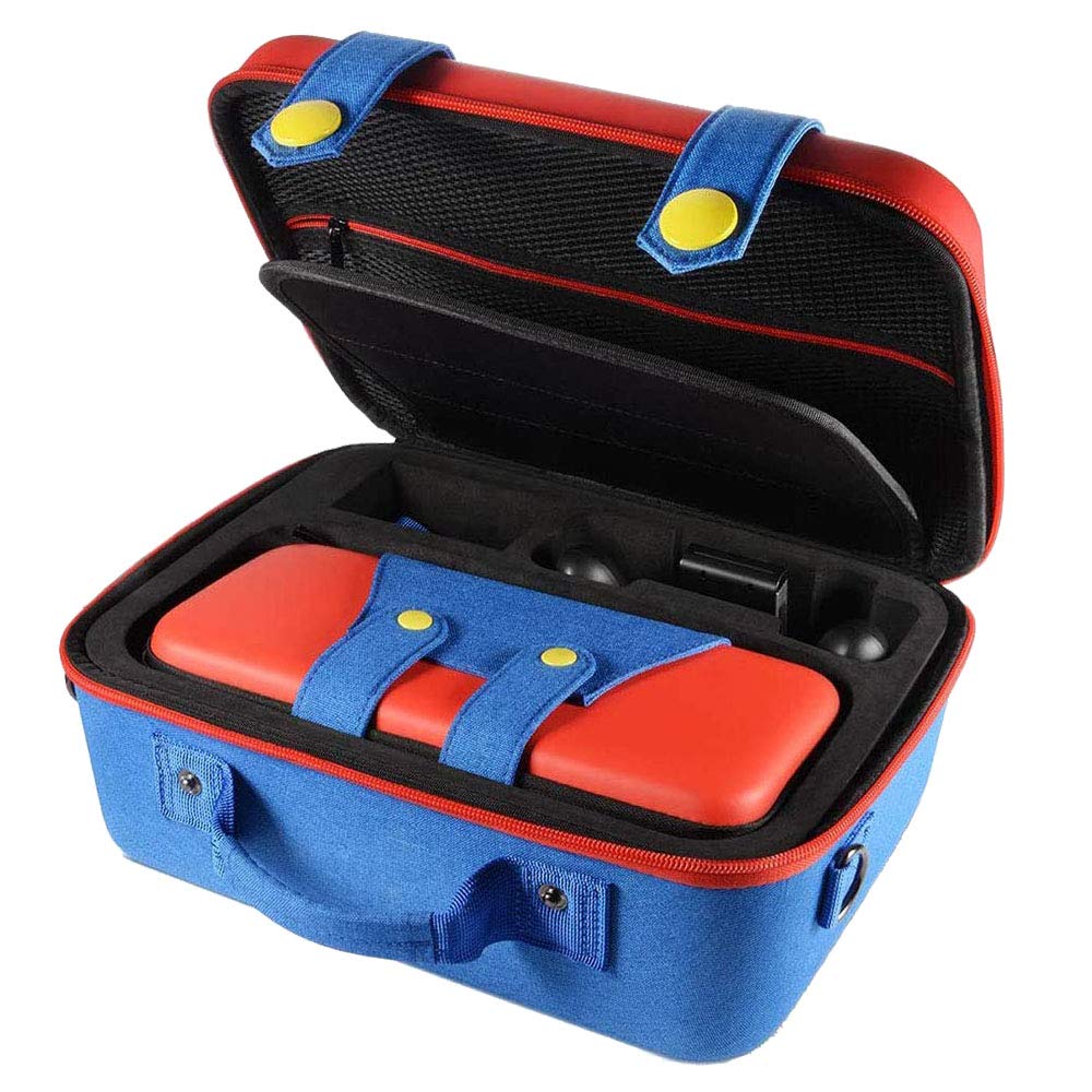 Nintendo Switch Carrying Case - Protective Hard Shell Travel Storage Bag with Shoulder Strap | Fits Switch Pro Controller & Accessories | Perfect for Boys, Girls & Travel Use