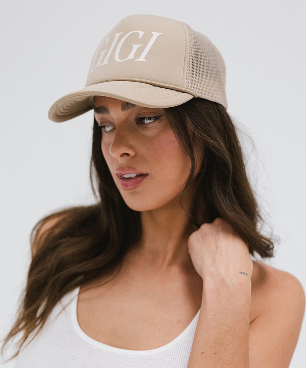 Gigi Foam Trucker Hat - Adjustable Snapback Cap for Men & Women - Stylish & Comfortable for Outdoor Activities, Sports, and Casual Wear