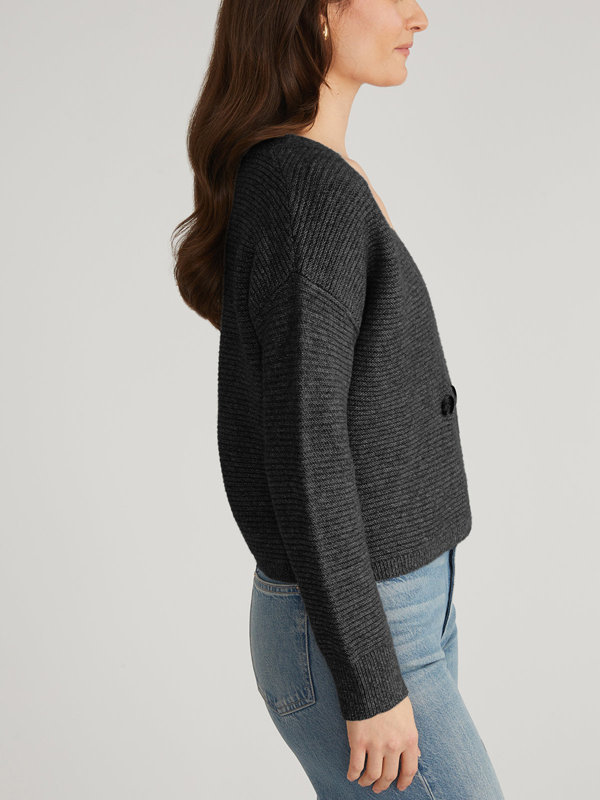 Quinn: Stylish Double Breasted Cardigan for Women | Cozy Knit Sweater | Perfect for Office, Date Night & Fall Layering