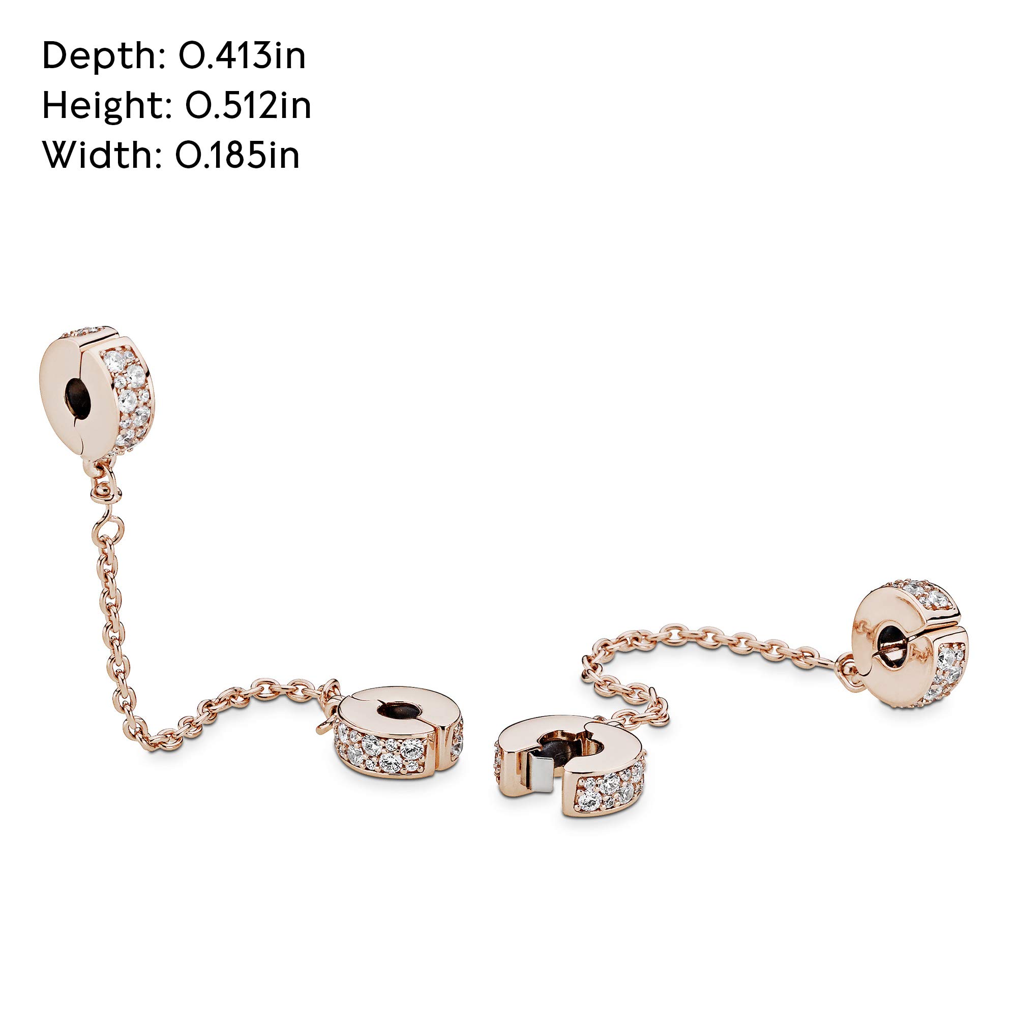 PANDORA Shining Elegance Clear CZ Bracelet - Sparkling Cubic Zirconia Jewelry for Women, Perfect for Parties, Weddings & Special Occasions