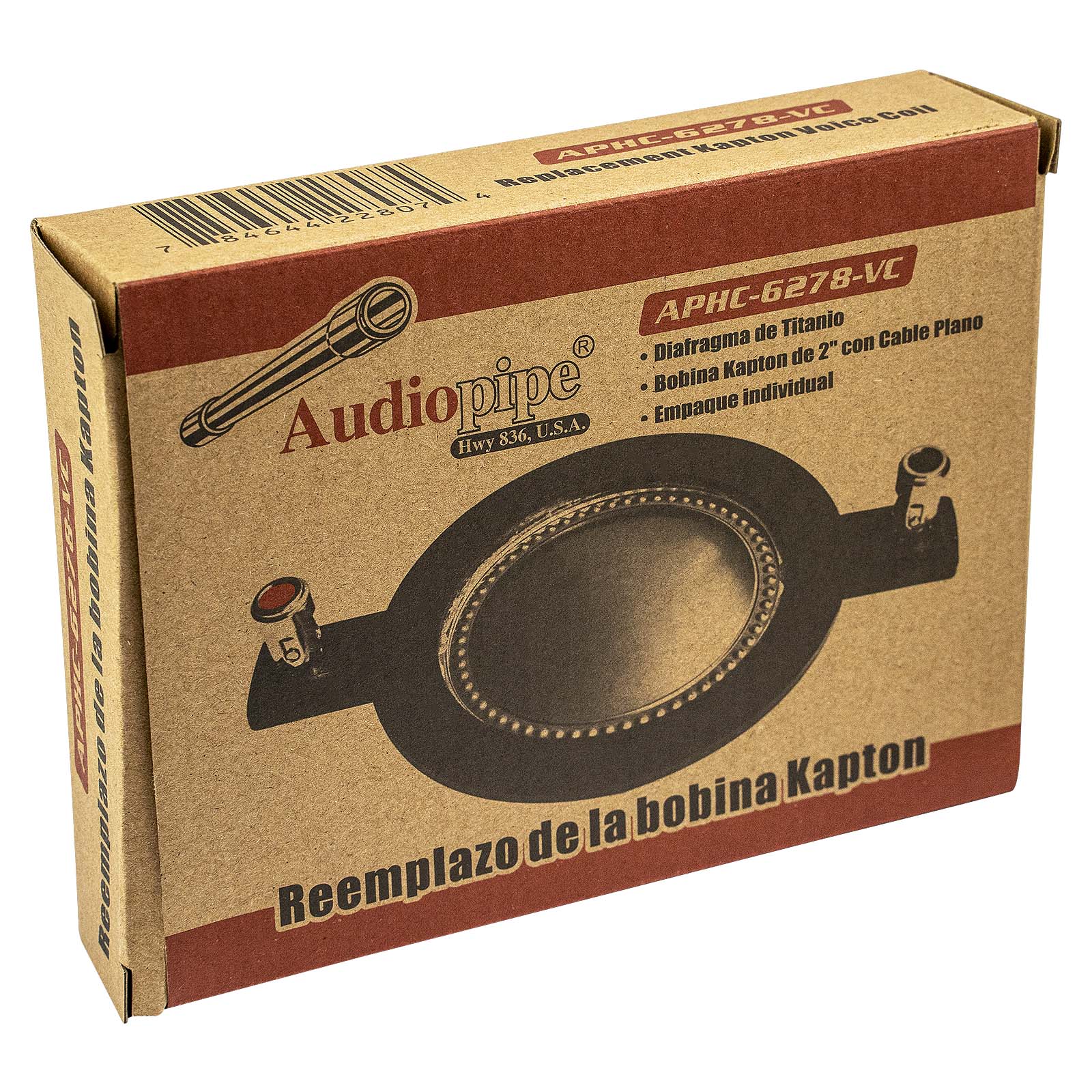 APHC 6278 Voice Coil Replacement Kit for Compression Drivers - High-Performance Speaker Repair Part for Professional Audio Systems & Studio Equipment