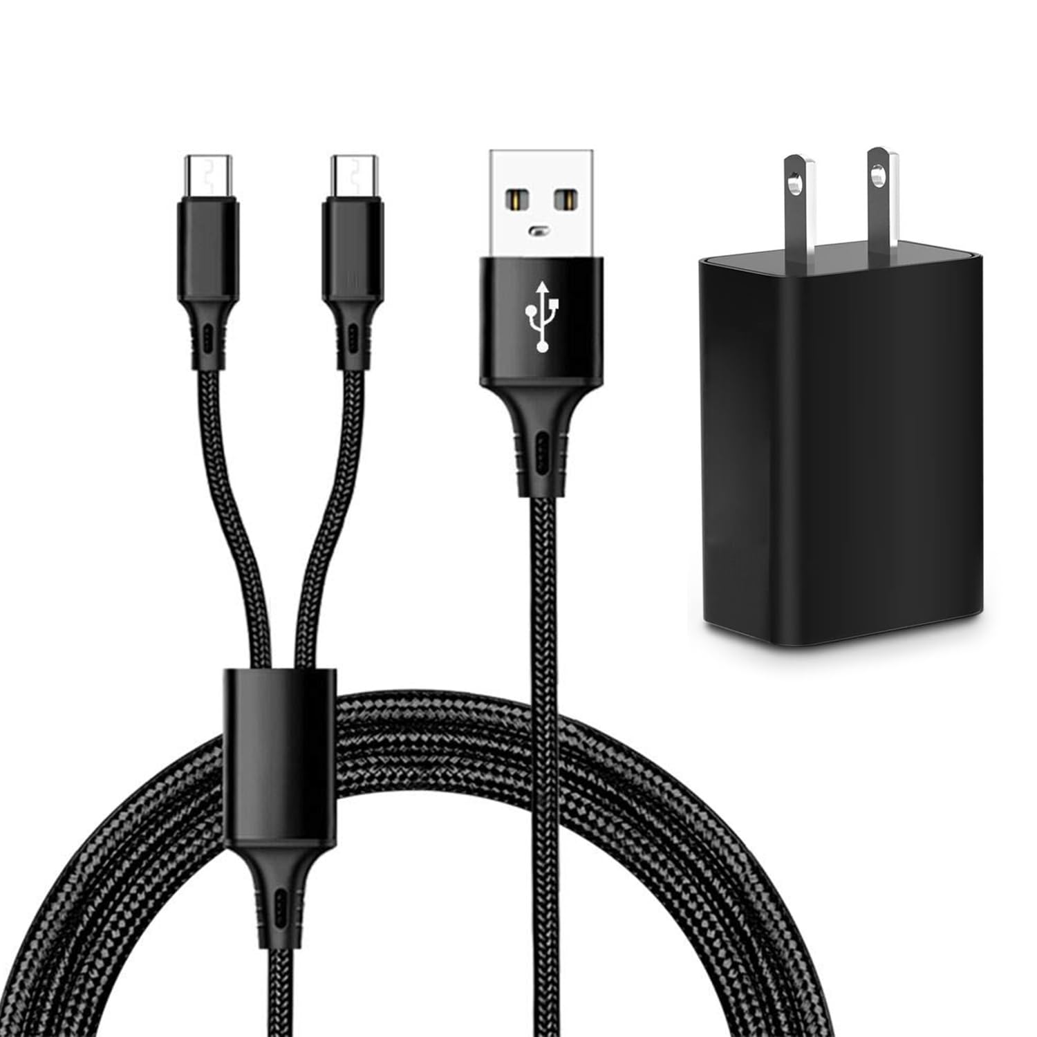 Portable Blender USB Charger & AC Adapter - Compatible with VOLTRX, OBERLY, Vaeqozva, Hotsch, Devan Electric Shaker Bottles - Perfect for Smoothies, Protein Shakes & On-the-Go Blending at Gym, Office or Travel