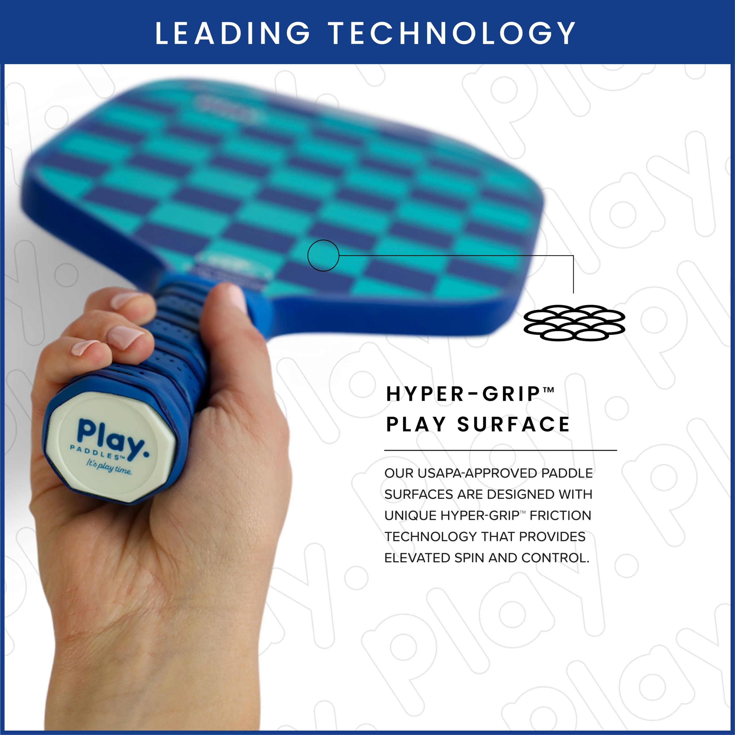 **USAPA Approved Pickleball Paddle - Carbon Fiber & Polymer Honeycomb Core | Graphite Face & Hyper-Grip™ Surface | Lightweight & Durable for Competitive Play | Perfect for Indoor & Outdoor Pickleball Games**