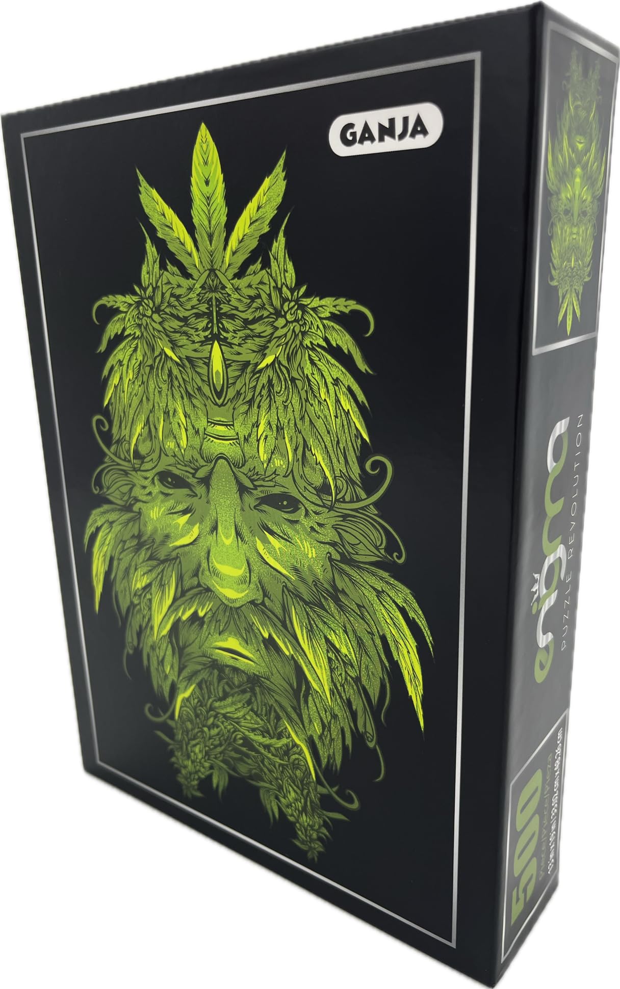 Enigma's Gaja 500-Piece Jigsaw Puzzle for Adults - Challenging Art Puzzle for Home Decor, Relaxation & Family Game Night