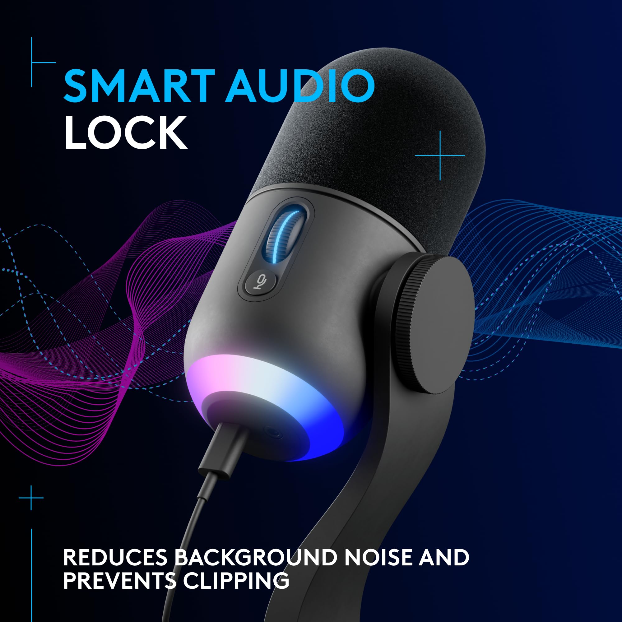 Logitech G502 X PLUS Wireless Gaming Mouse with HERO 25K Sensor & Blue Yeti GX RGB Streaming Microphone Bundle - Customizable RGB Lighting & Sound for PC/Mac Gamers - Perfect for FPS Gaming & Live Streaming