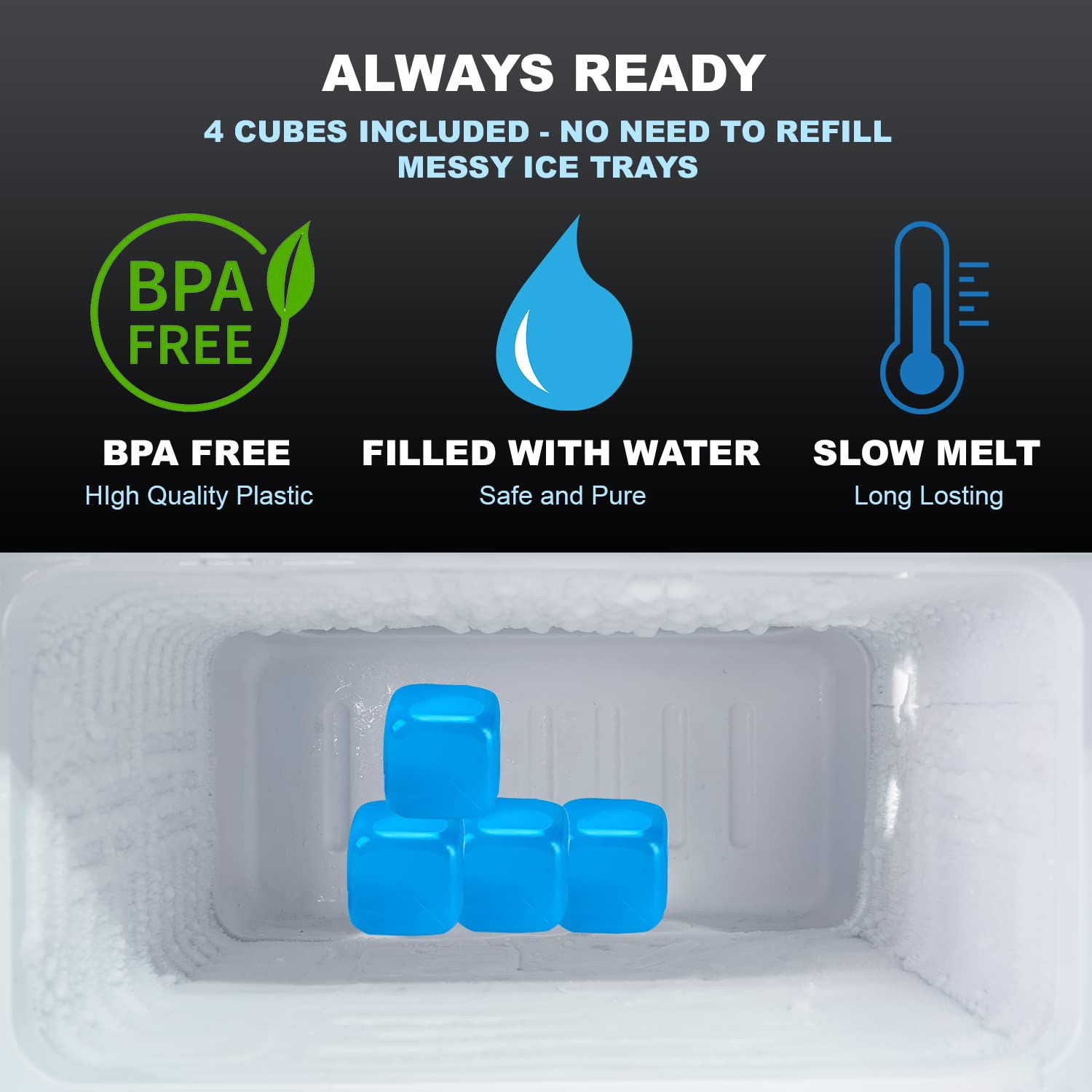 Arctic Ice Clear Kit - Cold Water Therapy System with Ice Machine, Universal Pad, 3-Strap Wrap & 4 Cold Cubes for Knee, Shoulder & Post-Surgery Recovery - Portable Cryotherapy for Athletes & Pain Relief