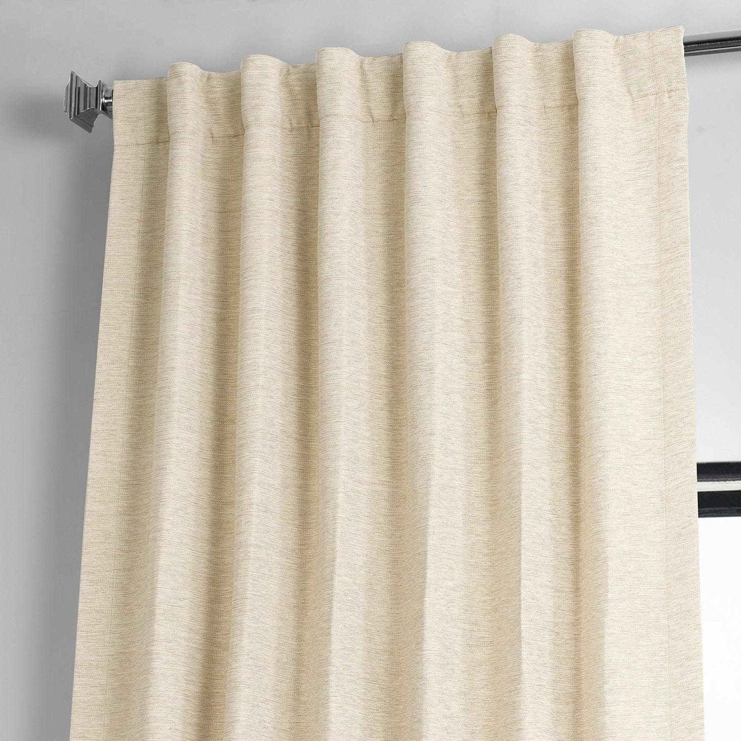 Blackout Curtains for Bedroom - Candlelight Textured Bellino Room Darkening Drapes for Noise Reduction & Light Blocking - Perfect for Nursery, Home Theater & Shift Workers
