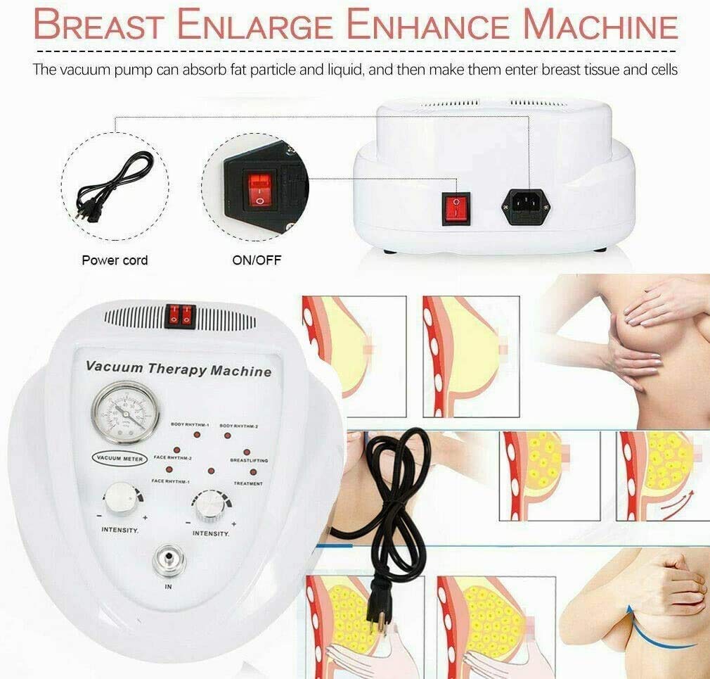 Professional Cupping Massage Vacuum Therapy Machine for Body Shaping - Breast & Butt Enhancement, Skin Rejuvenation, Spa Treatment (Type A) | Perfect for Home Use, Beauty Salons, and Wellness Centers