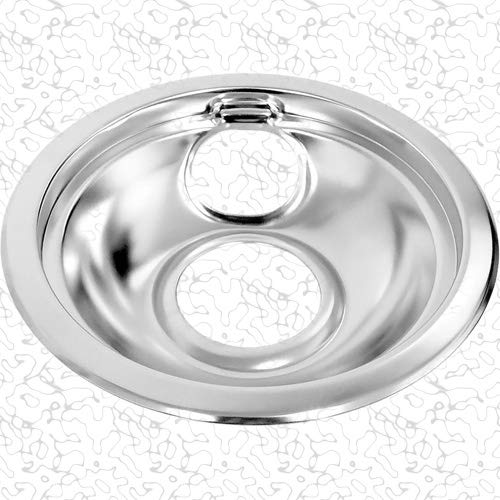 High-Quality Aftermarket Replacement Stove Range Oven Drip Bowl Pan - Compatible with Multiple Brands - Durable & Easy to Clean - Perfect for Kitchen Stove Maintenance & Spill Protection