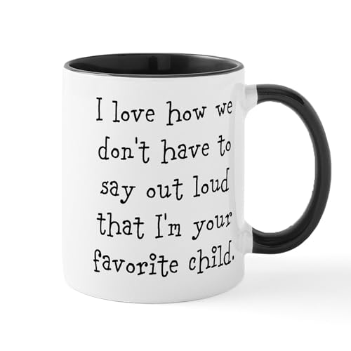 White/Black Inside - Your Favorite Child Mugs