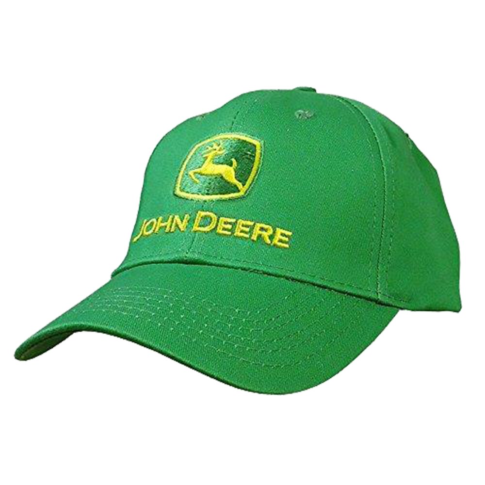 John Deere Men's Baseball Cap - Adjustable Cotton Hat for Outdoor Work, Farming & Casual Wear - Perfect for Gardening, Hiking & Everyday Use