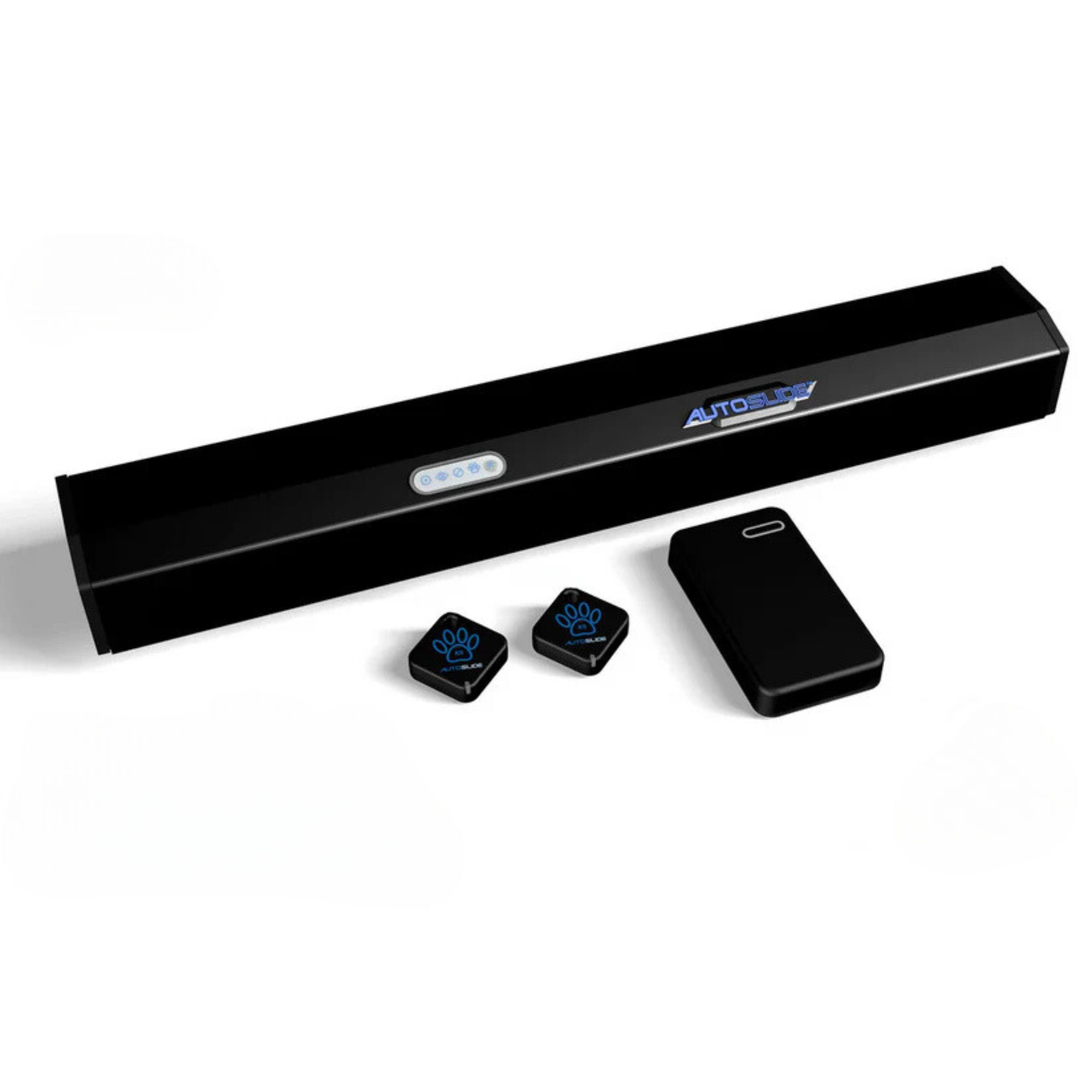 Autoslide iLock Smart Tag Pet Door Kit - Automatic Pet Access for Cats & Dogs - Secure & Weatherproof - Perfect for Indoor/Outdoor Use in Homes & Backyards