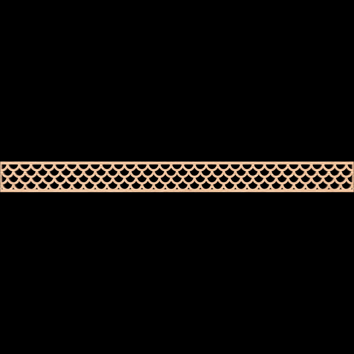 Hudson Fretwork Moulding - Decorative Wood Trim for Home & Furniture DIY Projects | Perfect for Crown Molding, Wall Paneling, and Cabinet Accents