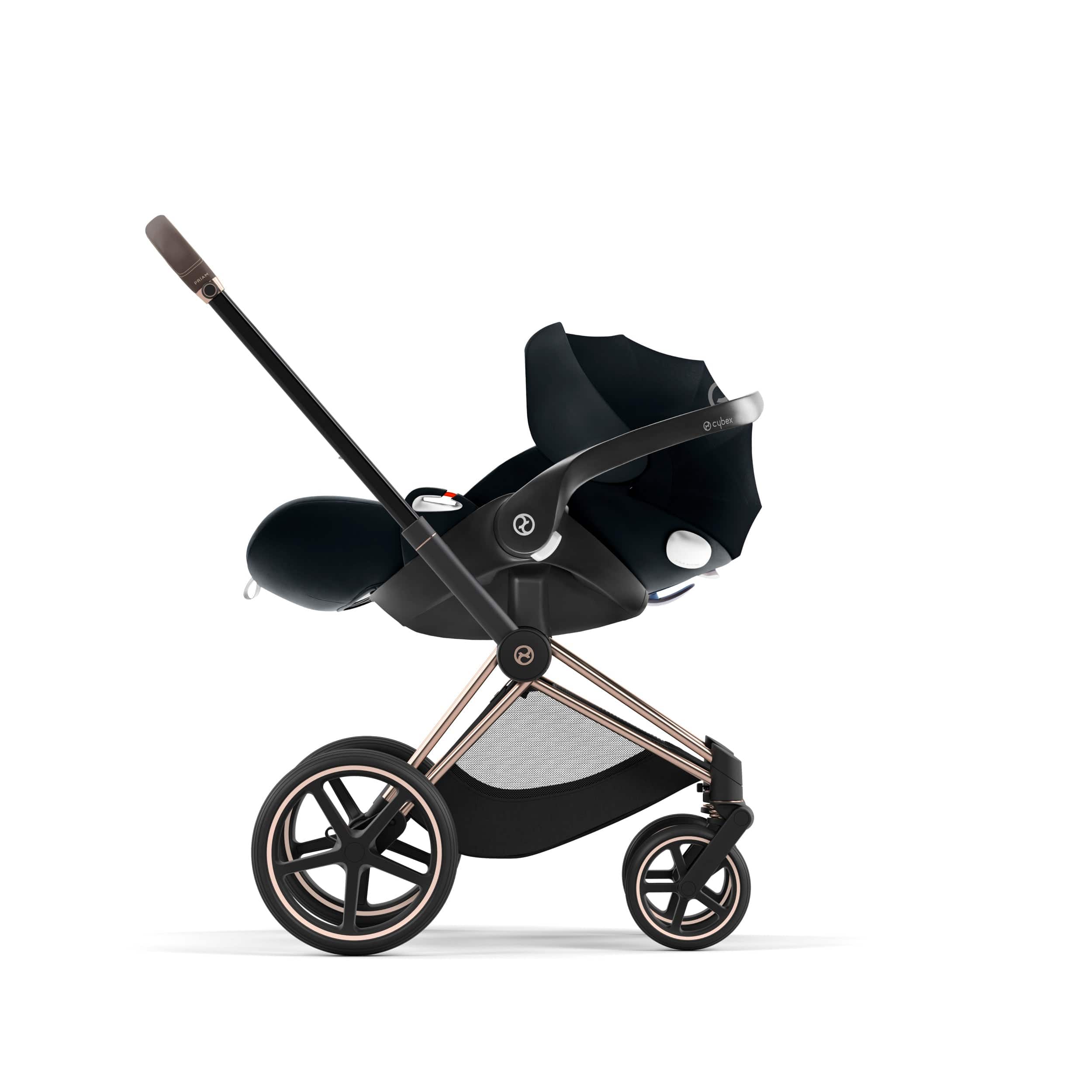 Cybex Priam 4 Luxury Stroller - Lightweight Foldable Baby Pushchair with All-Terrain Wheels | Perfect for City Walks, Travel & Outdoor Adventures